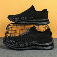 WW | Atmungsaktive Slip-On-Sneaker mit Strick-Obermaterial