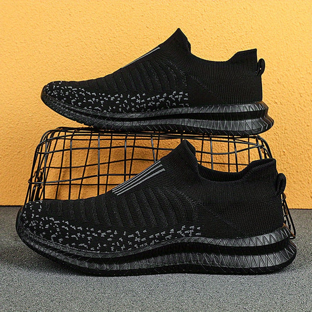 WW | Atmungsaktive Slip-On-Sneaker mit Strick-Obermaterial