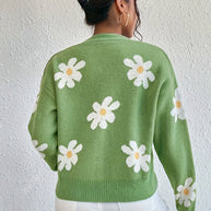 WW | mit Blumenmuster und langen Ärmeln Für Frauen