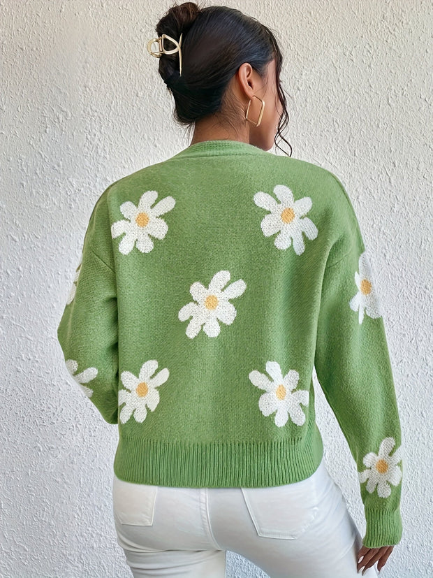 WW | mit Blumenmuster und langen Ärmeln Für Frauen