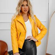 WW Allrounder: Die ElegantAura Lederjacke