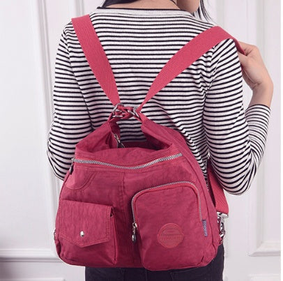 WW | Designer Handtasche Aus Wasserfestem Bylon Stoff Mit Großem Fassungsvermögen