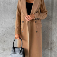 Winterjacke mit Revers für Frauen