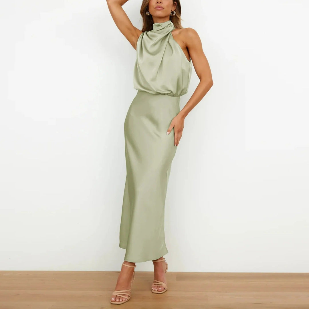 W&W Mode | Satin Partykleid