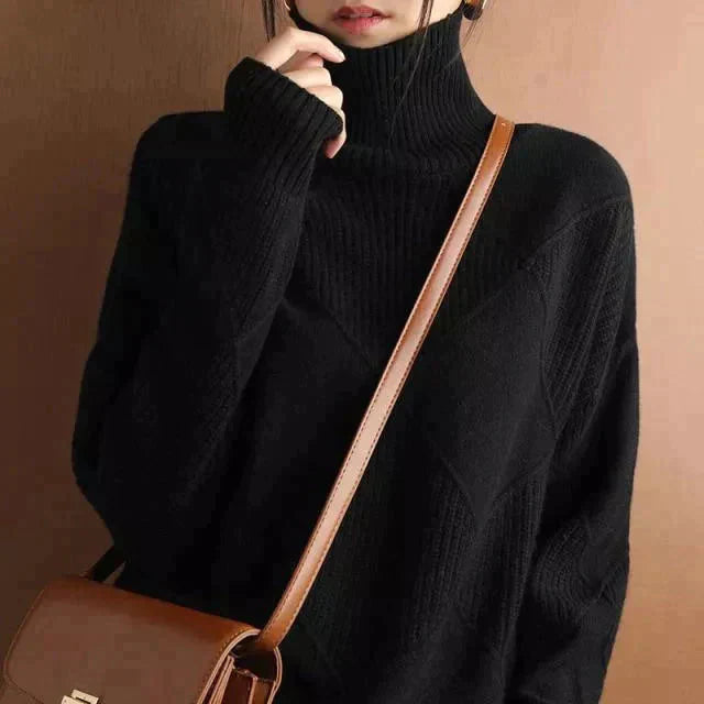 W&W - Stylischer Rollkragenpullover