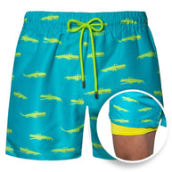 WW | Doppellagige Strandshorts Für Herren