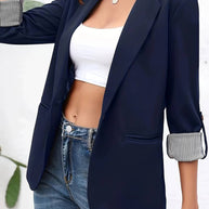 WW | Casual Blazer mit Offener Vorderseite für Damen | Stilvoll und Bequem