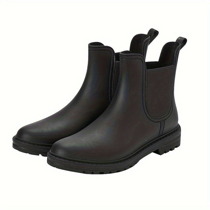 W&W Mode | Wasserdichte Damen Knöchelregenstiefel
