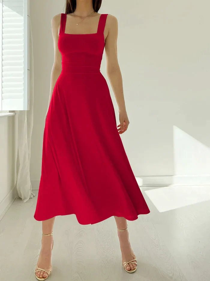WW | Quadrihals Elegante Sommerkleider Damen