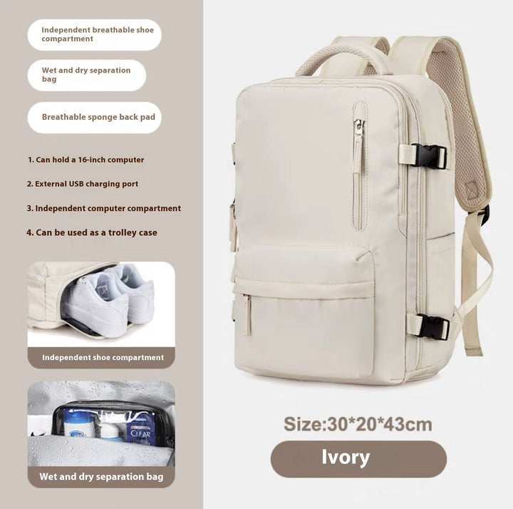 W&W Mode | Geräumiger Vielseitiger Rucksack