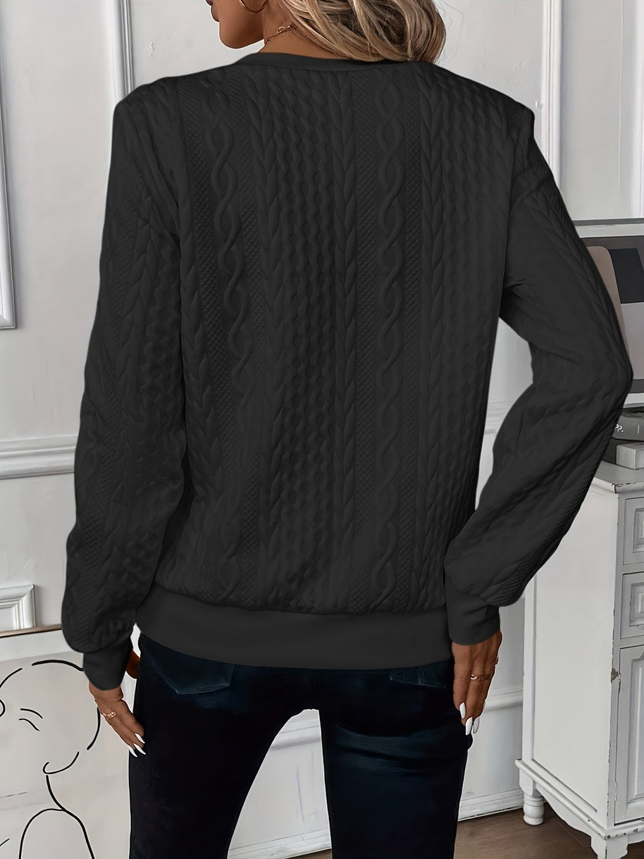 WW | Eleganter Stilvoller Strickpullover