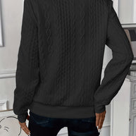WW | Eleganter Stilvoller Strickpullover