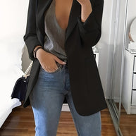 WW | Lässiger Blazer in Übergröße