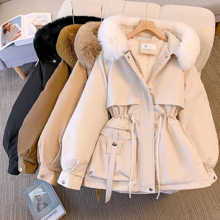 W&W Mode - Veruka- Luxuriöse Damenwinterjacke