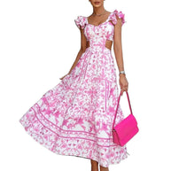WW-Schulter-Polster-Kleid