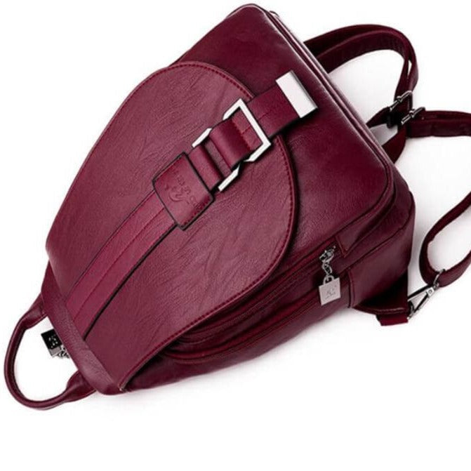 W&W Mode | Leder Rucksack Zeitlose Eleganz Und Praktische Funktionalität