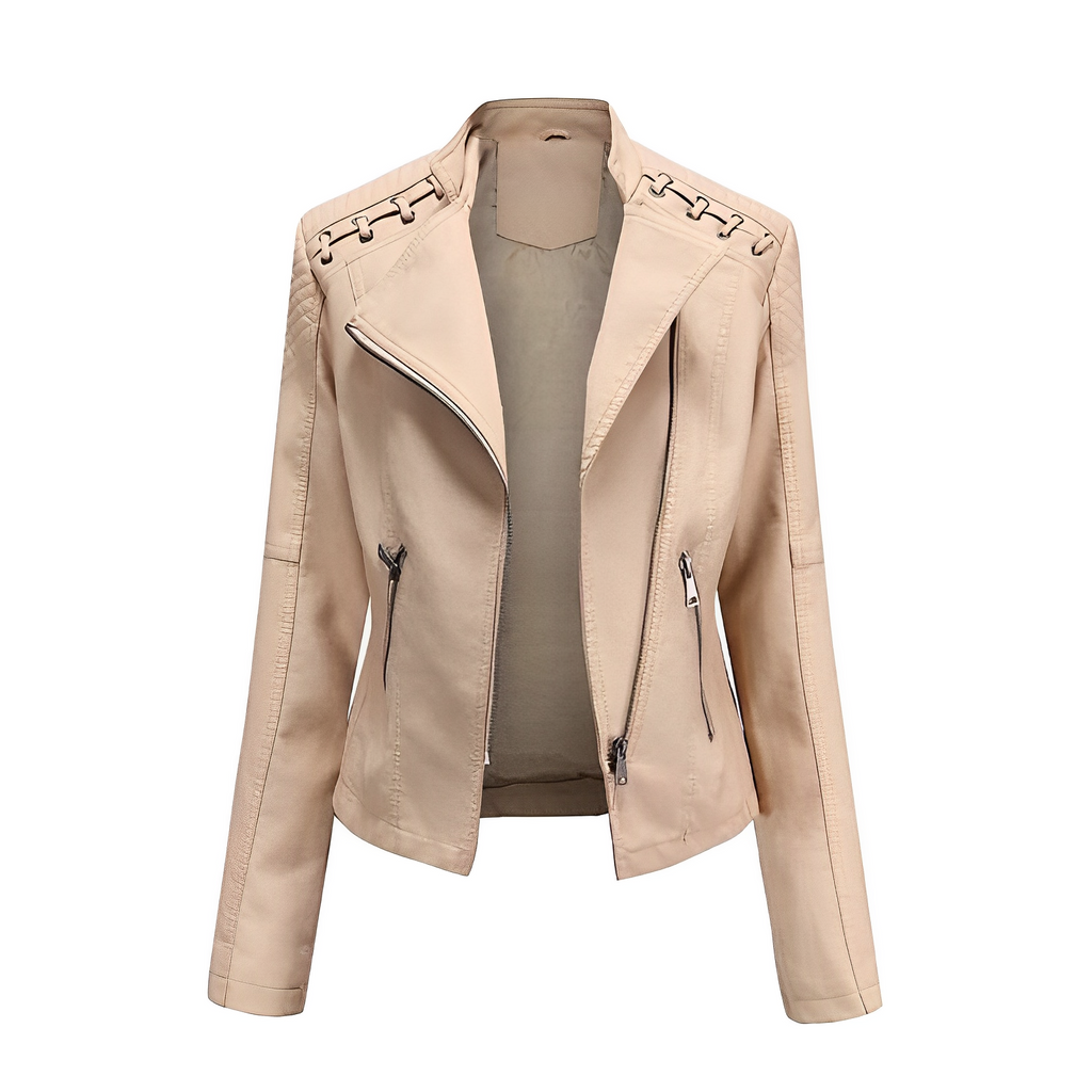 WW Allrounder: Die ElegantAura Lederjacke