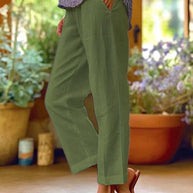 WW | Damen Leinen Sommerhose