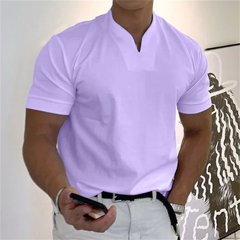 W&W Mode | Flexibles Business Lässig T-shirt Für Männer