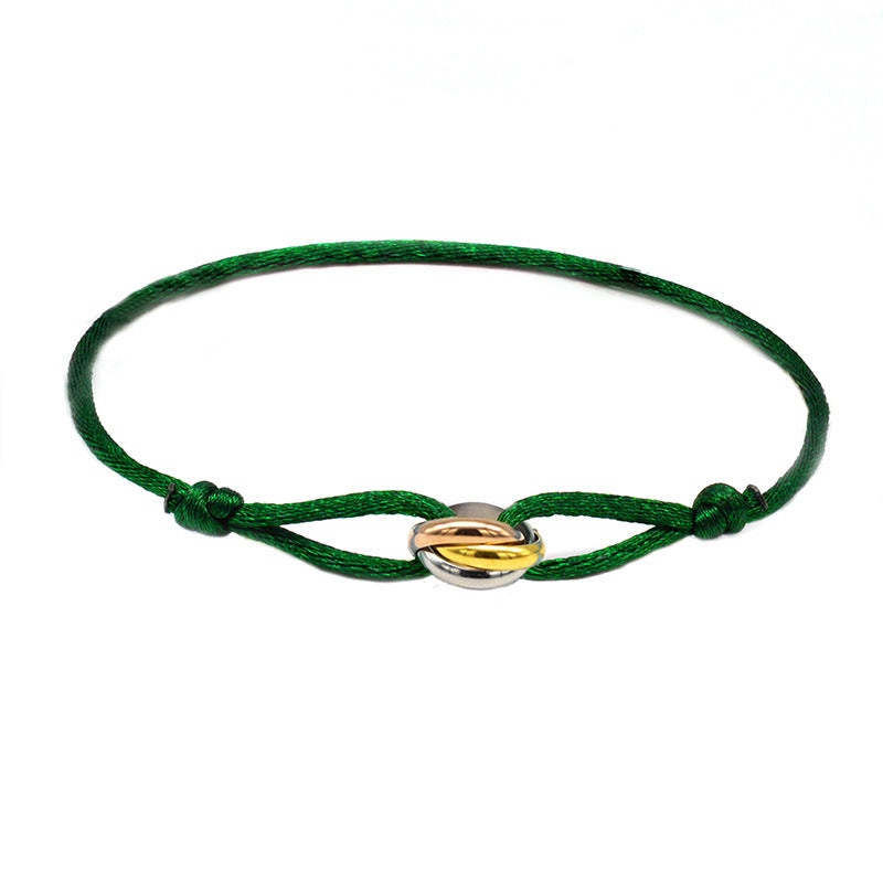 WW | Handgefertigtes Paar Edelstahl Diy Tragband