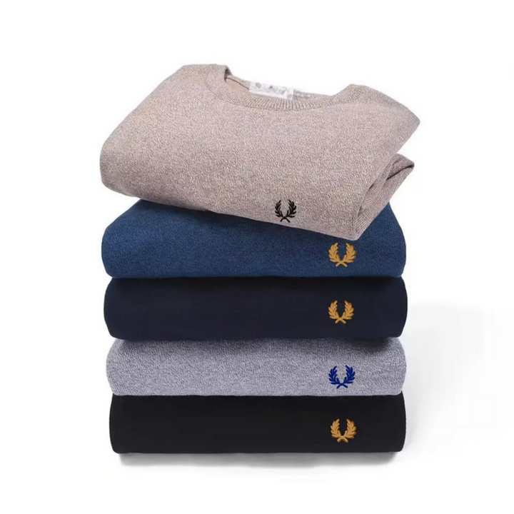 W&W Mode | Kuscheliger Pullover mit Langen Ärmeln und Rundhalsausschnitt