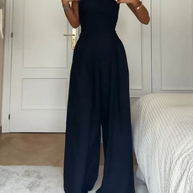 WW | Eleganter Off Shoulder Jumpsuit Für Damen