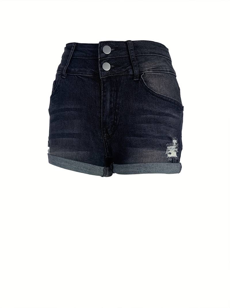 W&W Mode | Frühling/Sommer Rippend Denim Shorts