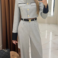 Leonie™ - Elegantes Freizeitoberteil und Hose