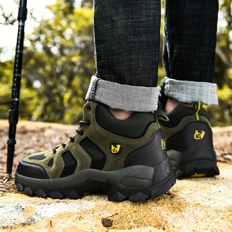 WW | Wasserabweisende Wanderschuhe Mit Schnürsenkeln Für Herren