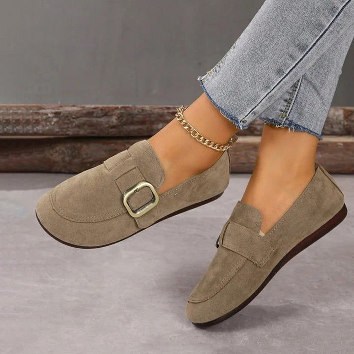 W&W Mode | Vintage Bequeme Slip-On-Schuhe