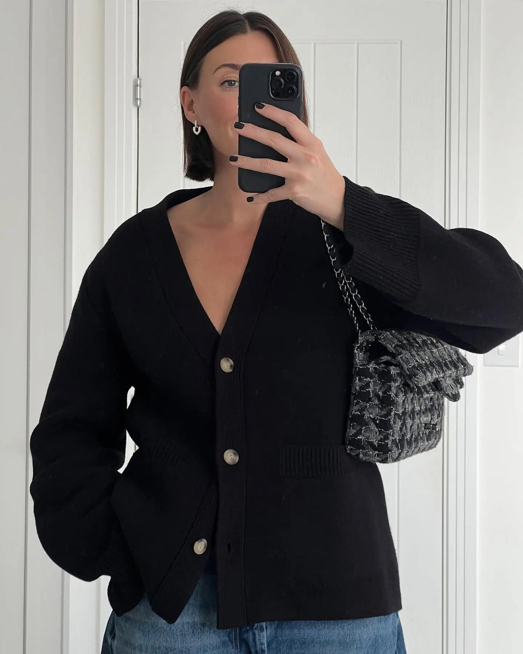 W&W Mode | Gestrickte Strickjacke