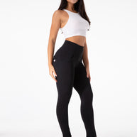 WW | Stramme Schwarze Leggings mit Hohem Bund