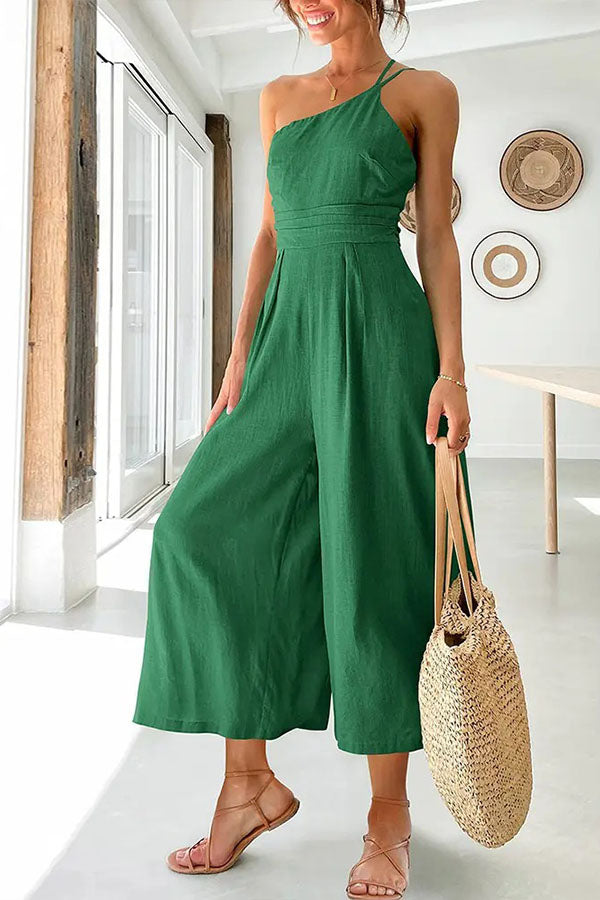 WW | Ein-Schulter Jumpsuit Mit Stil