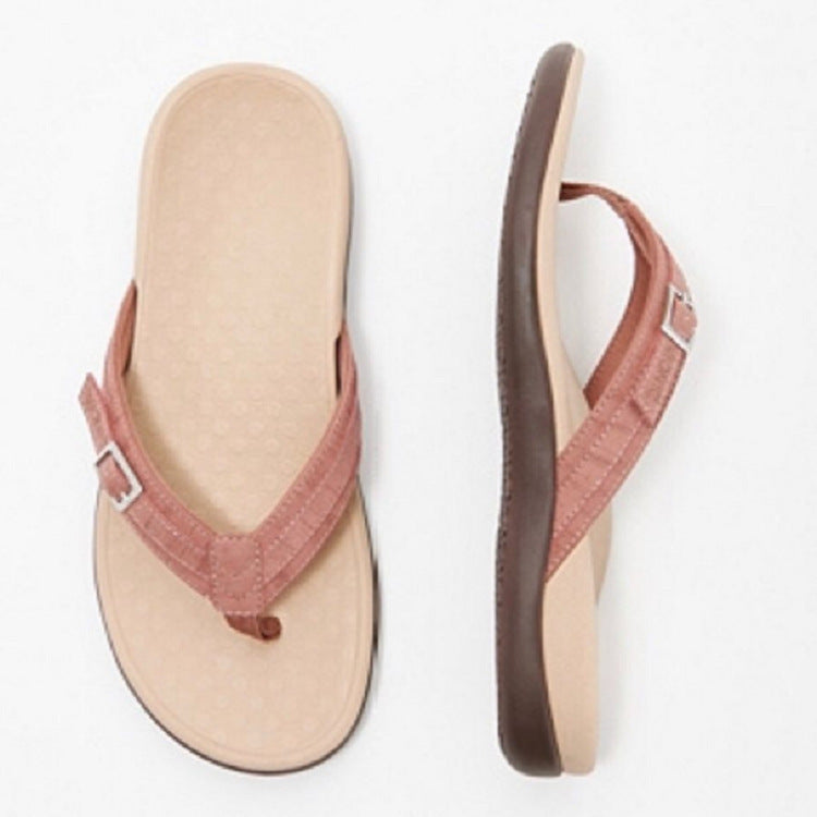 WW | Flache Damenhausschuhe Mit Veganem Leder Und Metallakzenten
