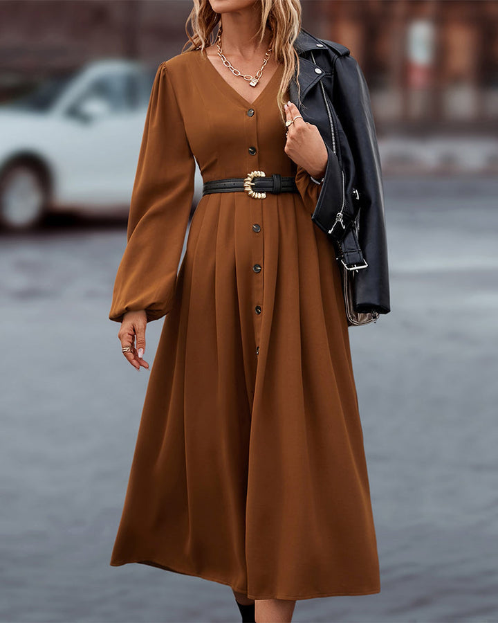 W&W Mode - Elegantes Herbstkleid