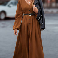 Noa™ - Elegantes Herbstkleid