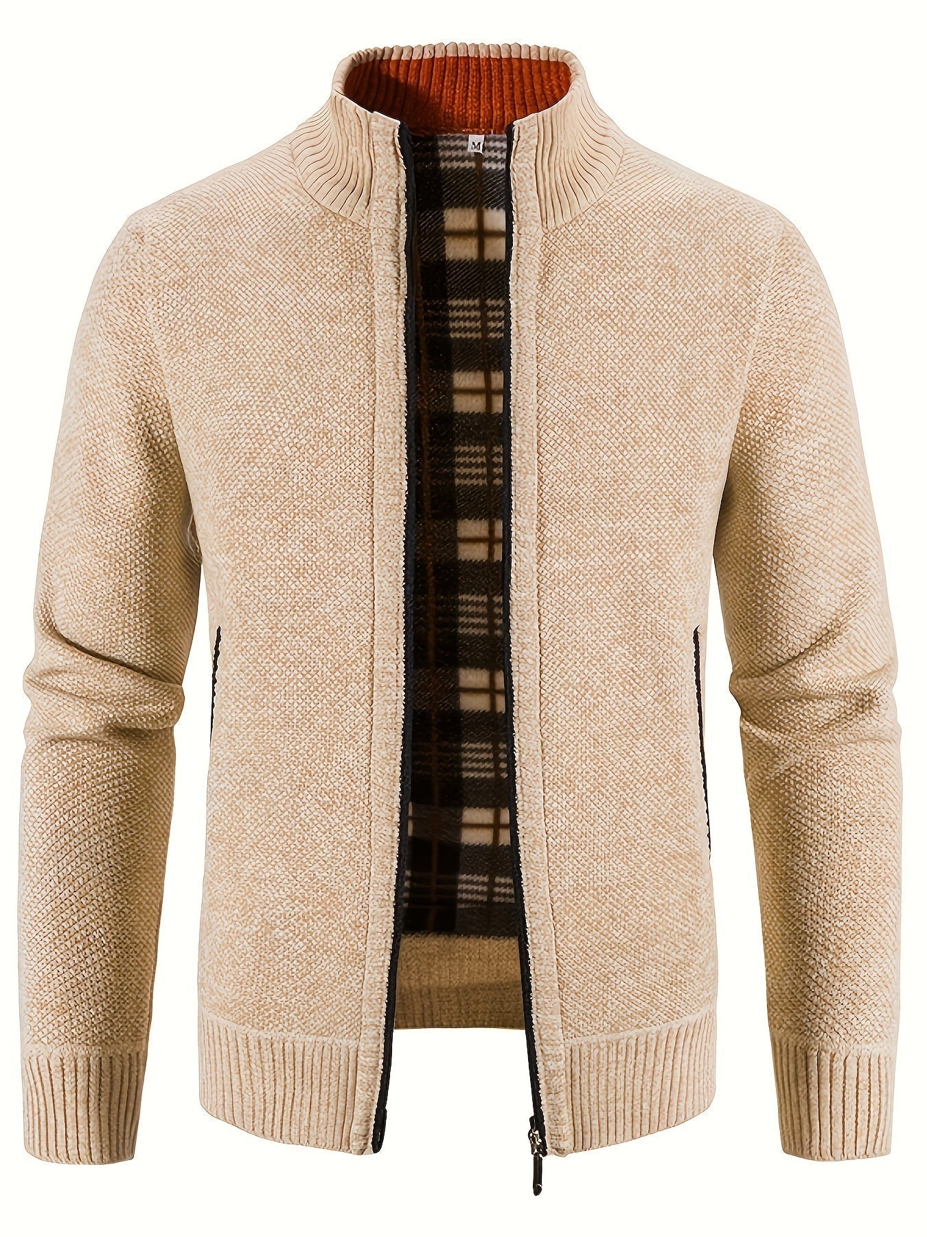 WW | urbaner Herrenmantel Warme Stehkragenjacke