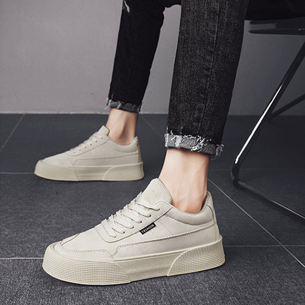 WW | Atmungsaktive Herren Sneaker Mit Dicker Sohle