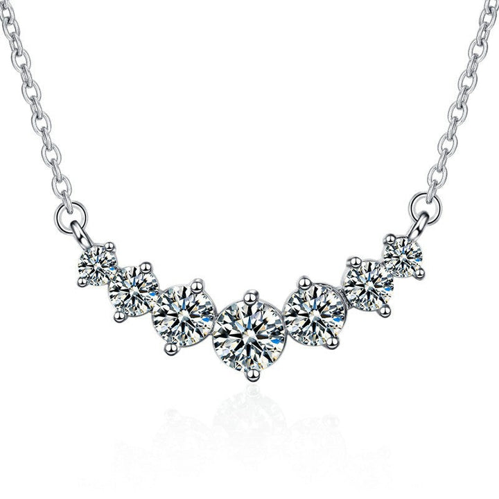 W&W Mode | 925 Sterling Moissanit Halskette