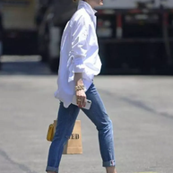 WW | Schicke, Oversized Bluse mit Knopfleiste für Damen