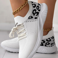 Irene™ | Leopard Spitze Schuhe Atmungsaktive Freizeitschuhe
