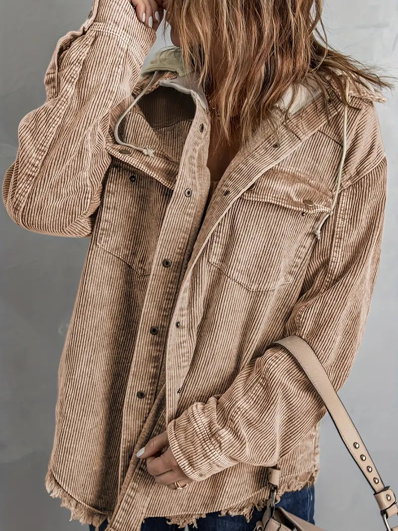 Mühelos und trendige Jacke