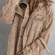 Mühelos und trendige Jacke