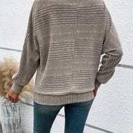 WW | Gestreifter Pullover Für Mühelosen Alltagsstil Für Frauen