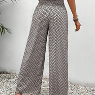 WW | Damenhose mit geometrischem Druck