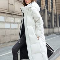 WW | Stilvoller langer Wintermantel Damen mit