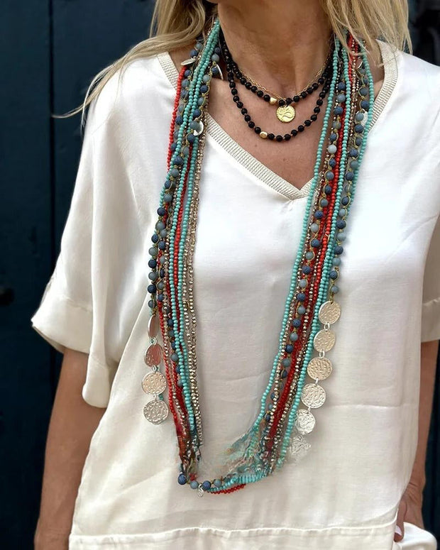 WW | Himmelweiße Bluse und Hosen-Set mit eleganter Ausstrahlung