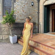 WW | Shoulder-Kleid Mit Schnürdetails Für Frauen