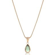 WW | Olive Halskette Natürliche Finesse Goldfarbig Metall