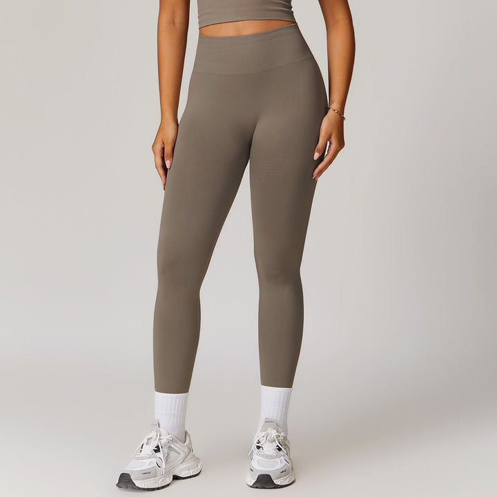 W&W Mode | Coole Fitness Gerippte Hohe Taille Yoga-Hose